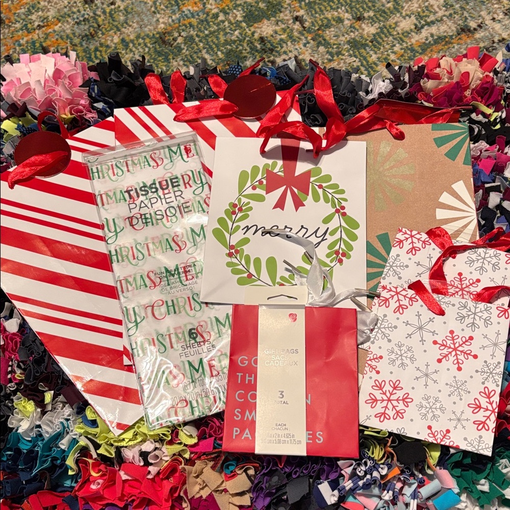 🆕American Greetings Christmas Gift Packaging Bundle, 10 Pieces Total